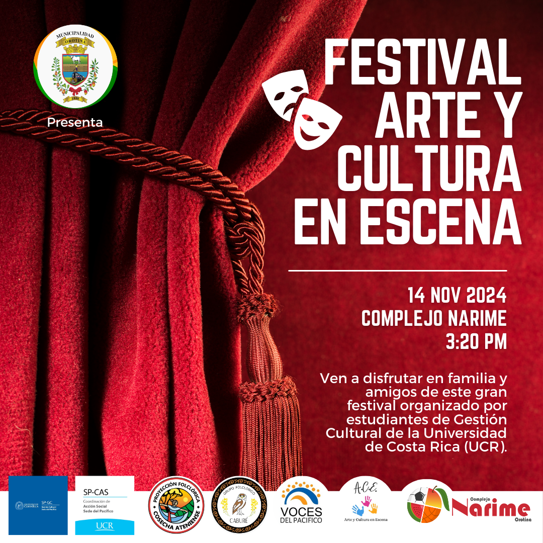 Festival arte y cultura en escena